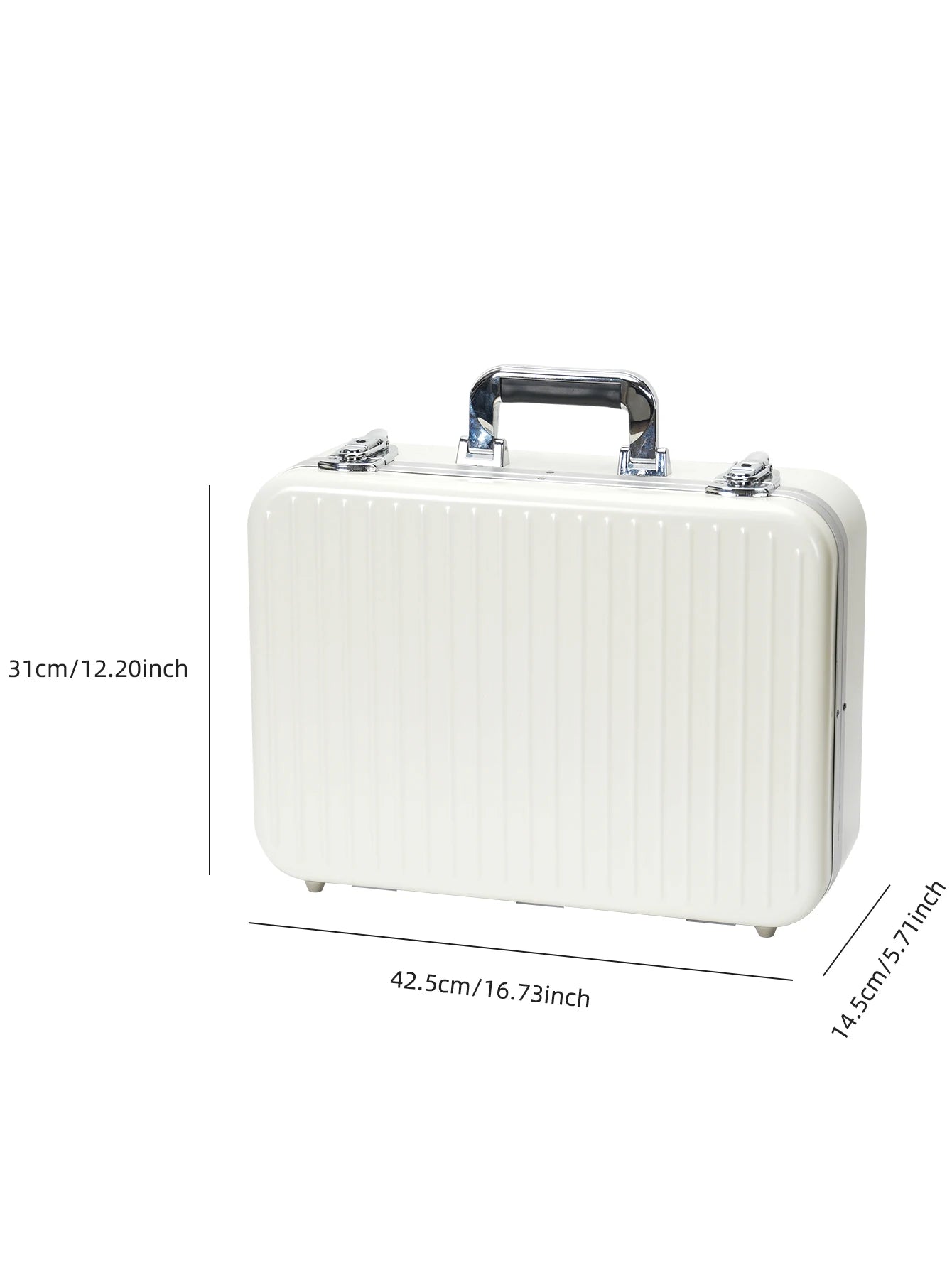 LED Travel Makeup Case - Large Portable Cosmetic Organizer