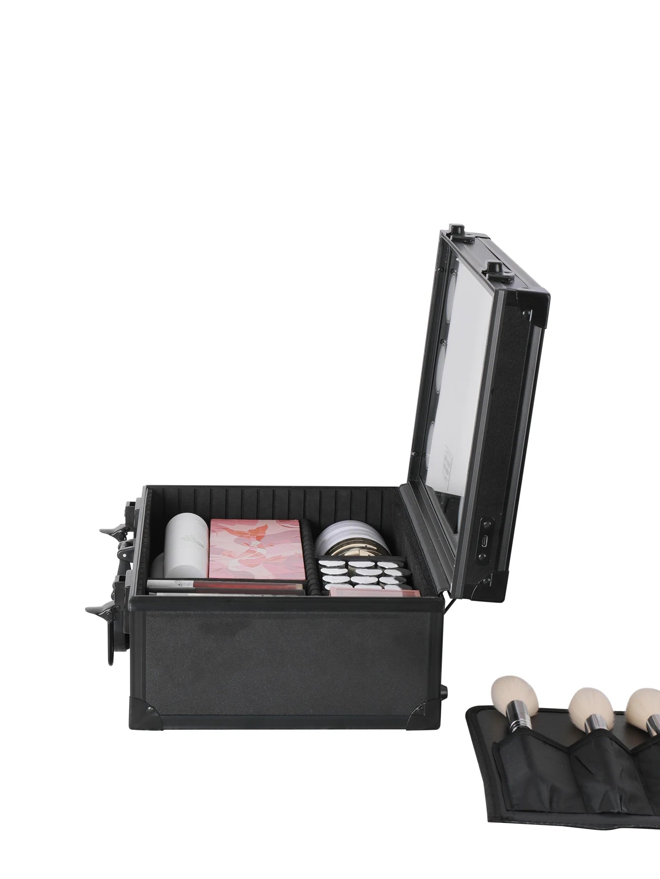 LED Lighted Makeup Travel Case - Waterproof Professional Organizer