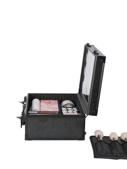 LED Lighted Makeup Travel Case - Waterproof Professional Organizer